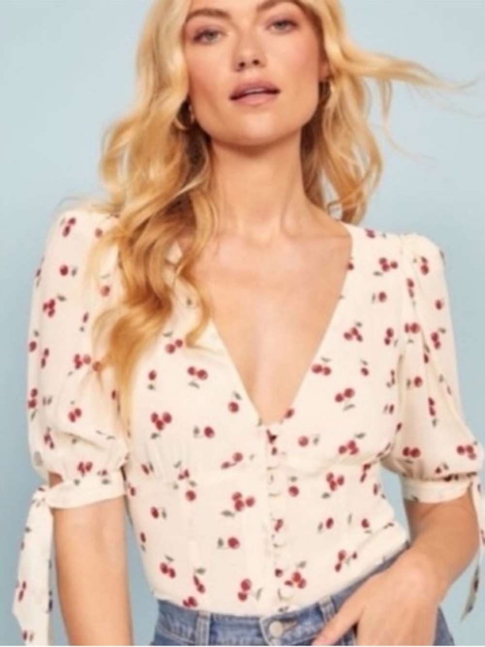 Reformation Ani Top Cherries 0